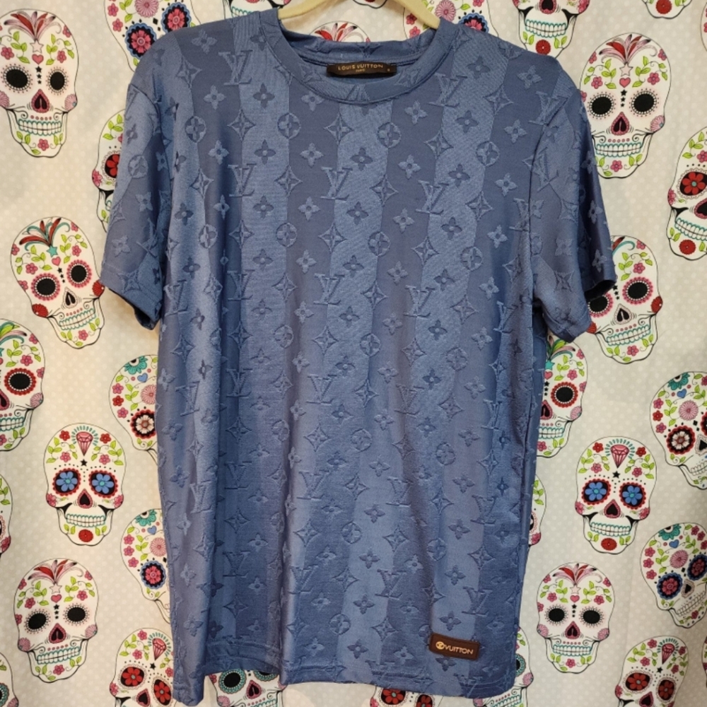 Louis Vuitton blue shirt